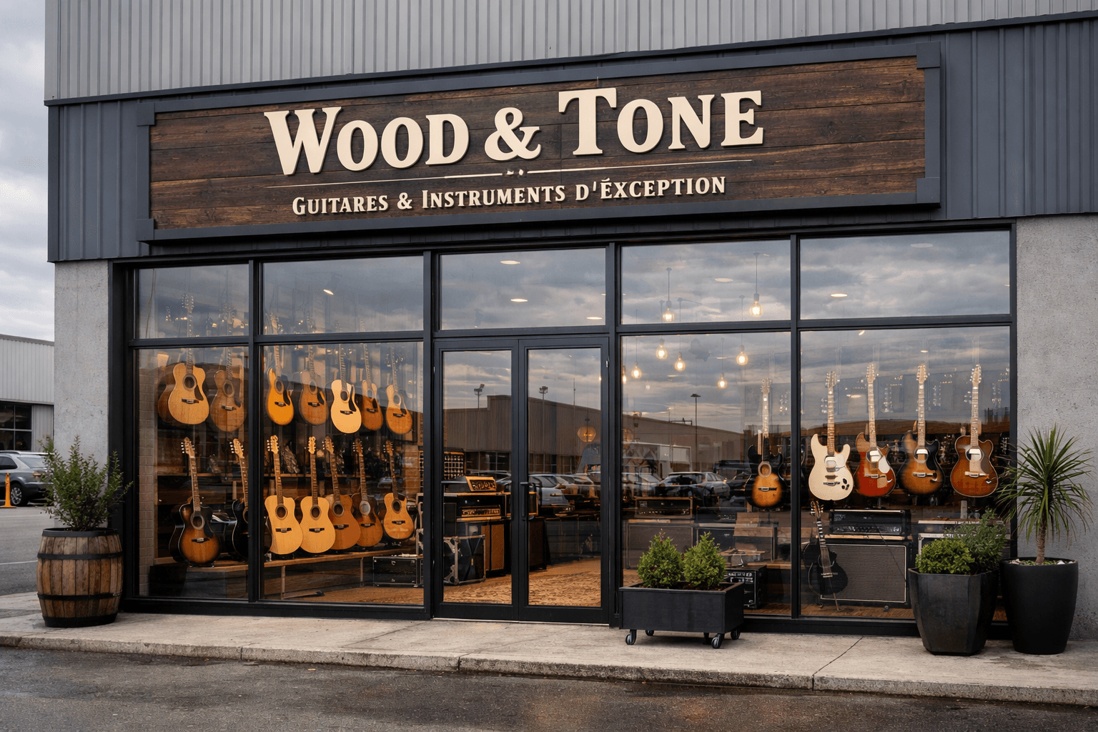 Couverture de Wood & Tone – Guitares & Instruments d’Exception